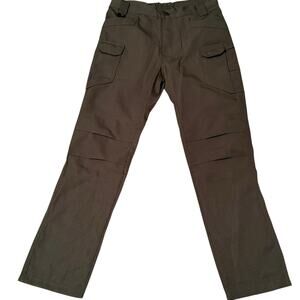 Men's W Tactical Series Green Pants, Size M